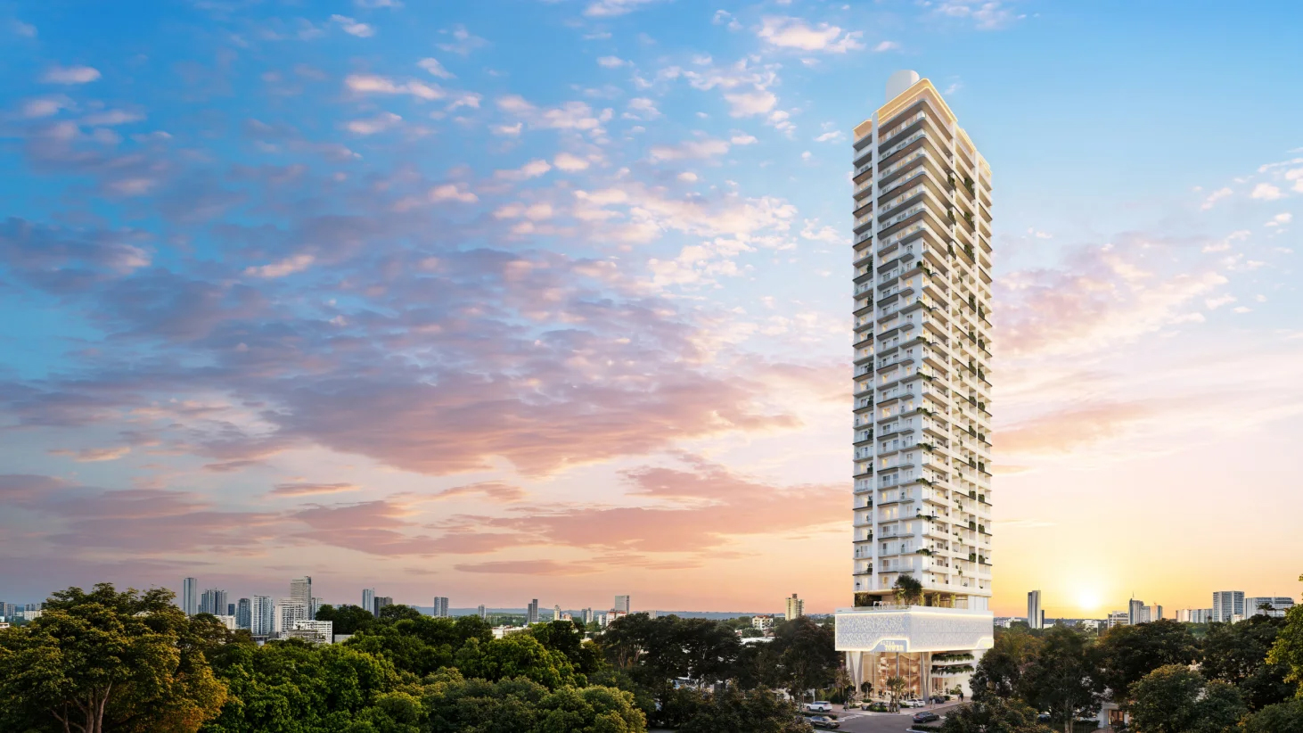 Vista exterior de Altea Tower