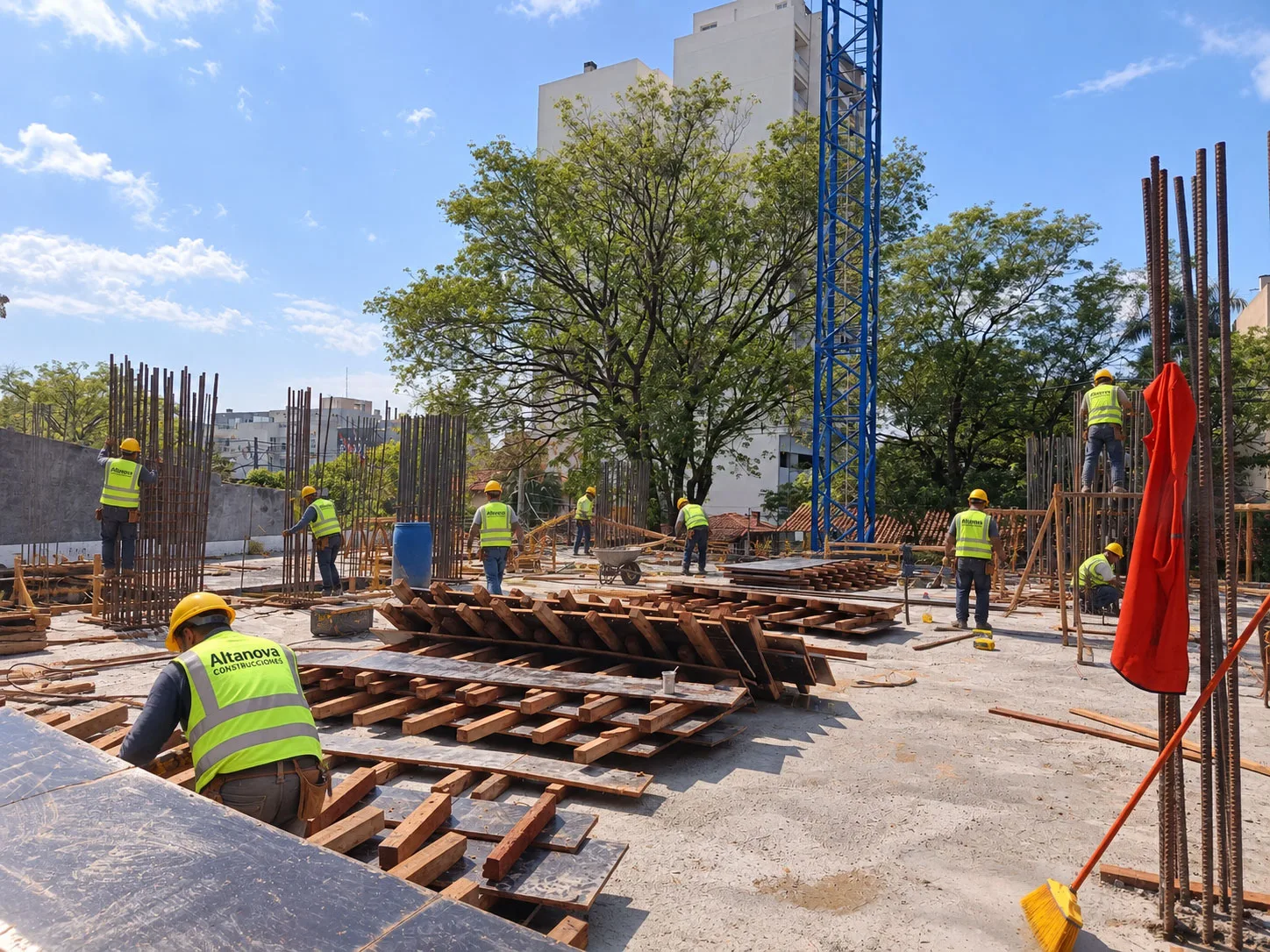 Imagen 4 de Altea de Gaulle alcanza un 43 % de avance estructural y consolida sus primeros niveles