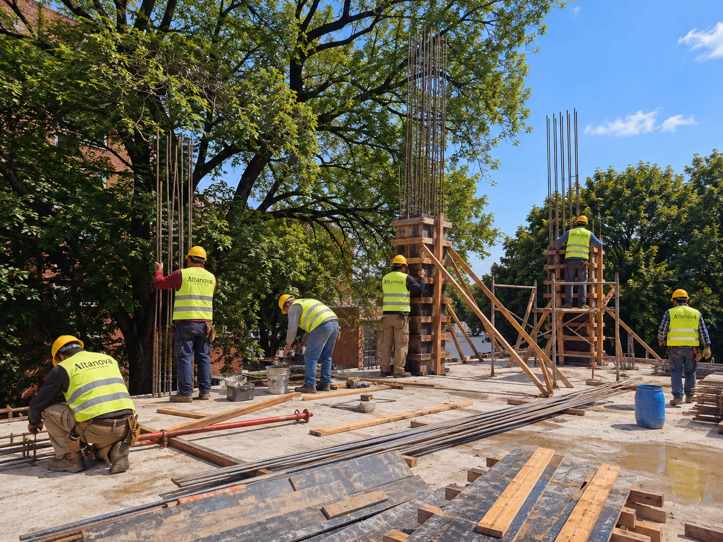 Imagen 3 de Altea de Gaulle alcanza un 43 % de avance estructural y consolida sus primeros niveles